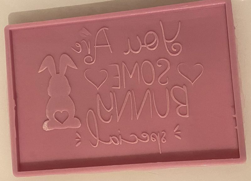 You Are Some Bunny Special Smash Slab Mould
