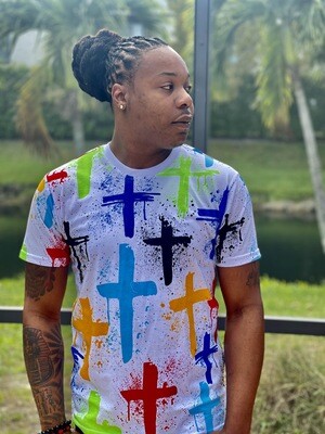 victor paint tshirt