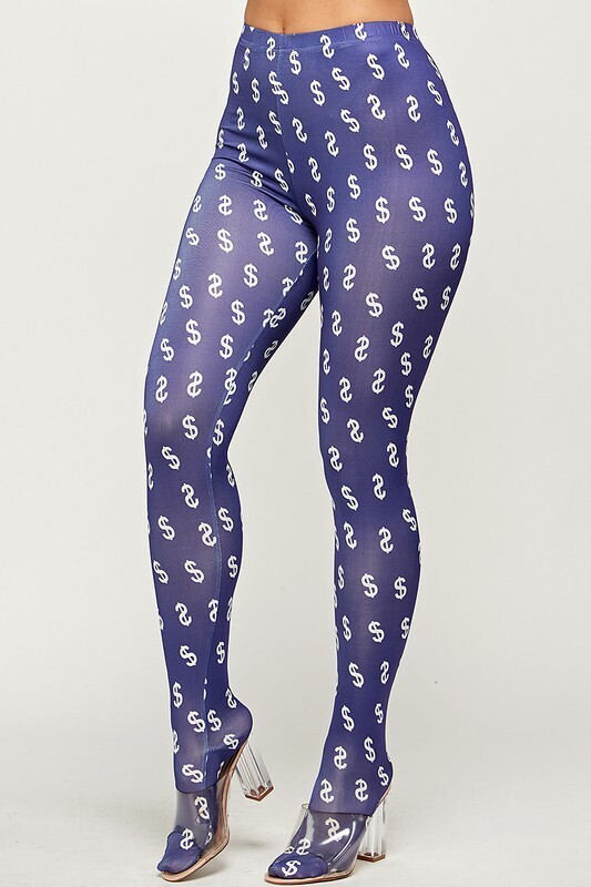 hustle money leggings