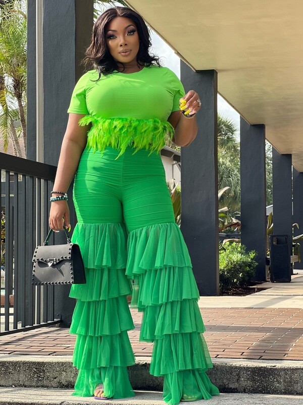 uptown tulle pants