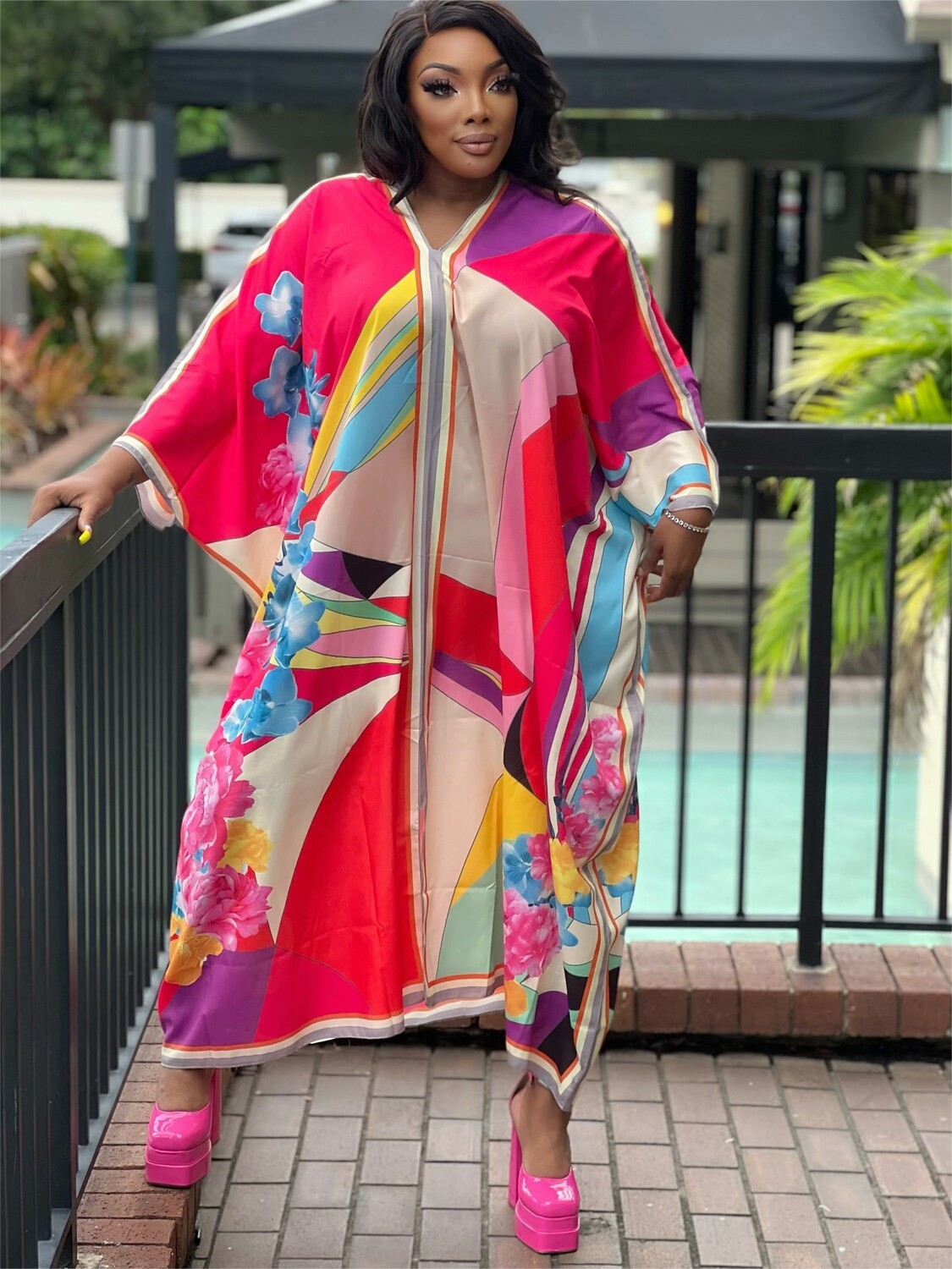 Graceful kaftan