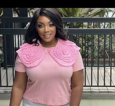 in the name of pink top
