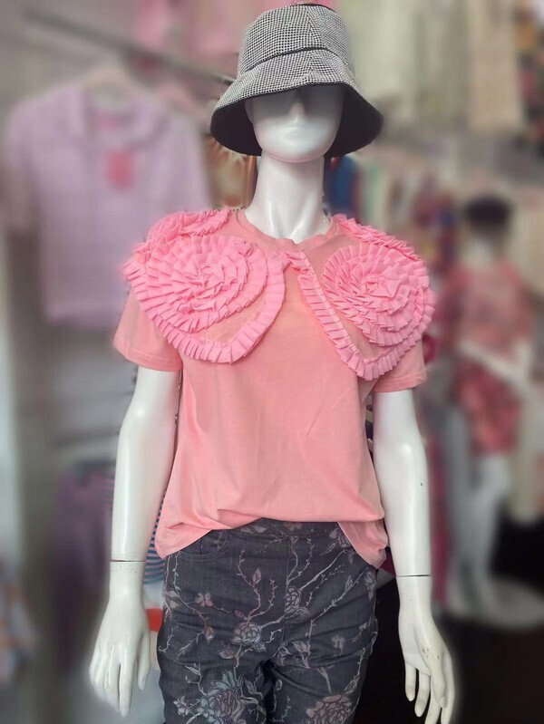 in the name of pink top