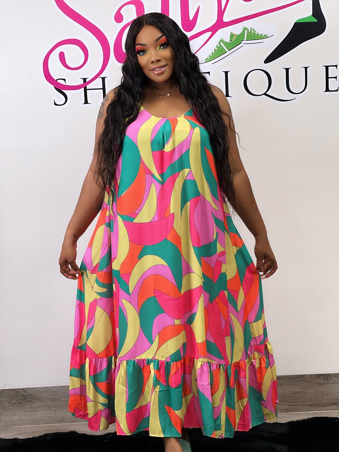 meghan maxi dress