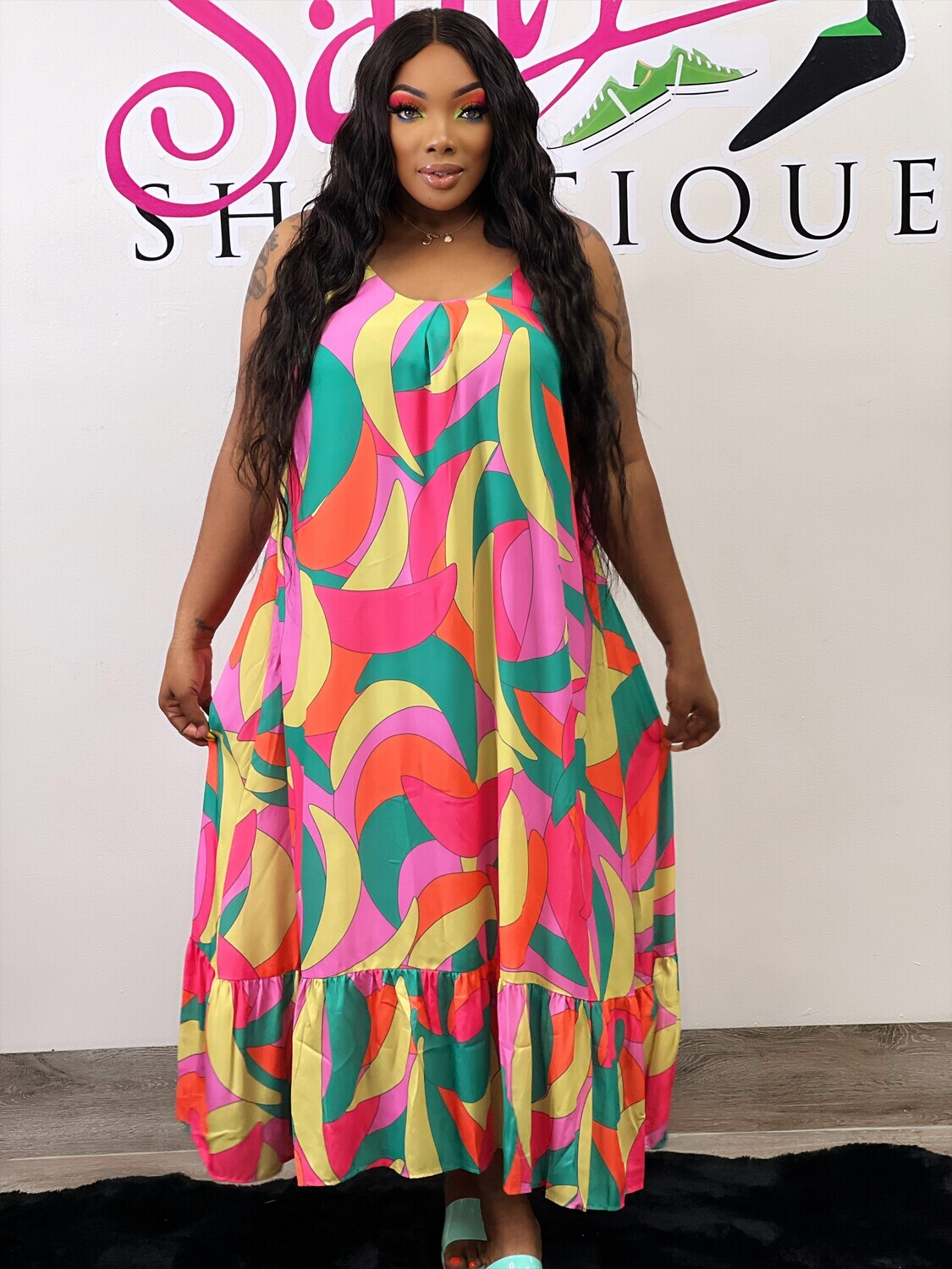 meghan maxi dress