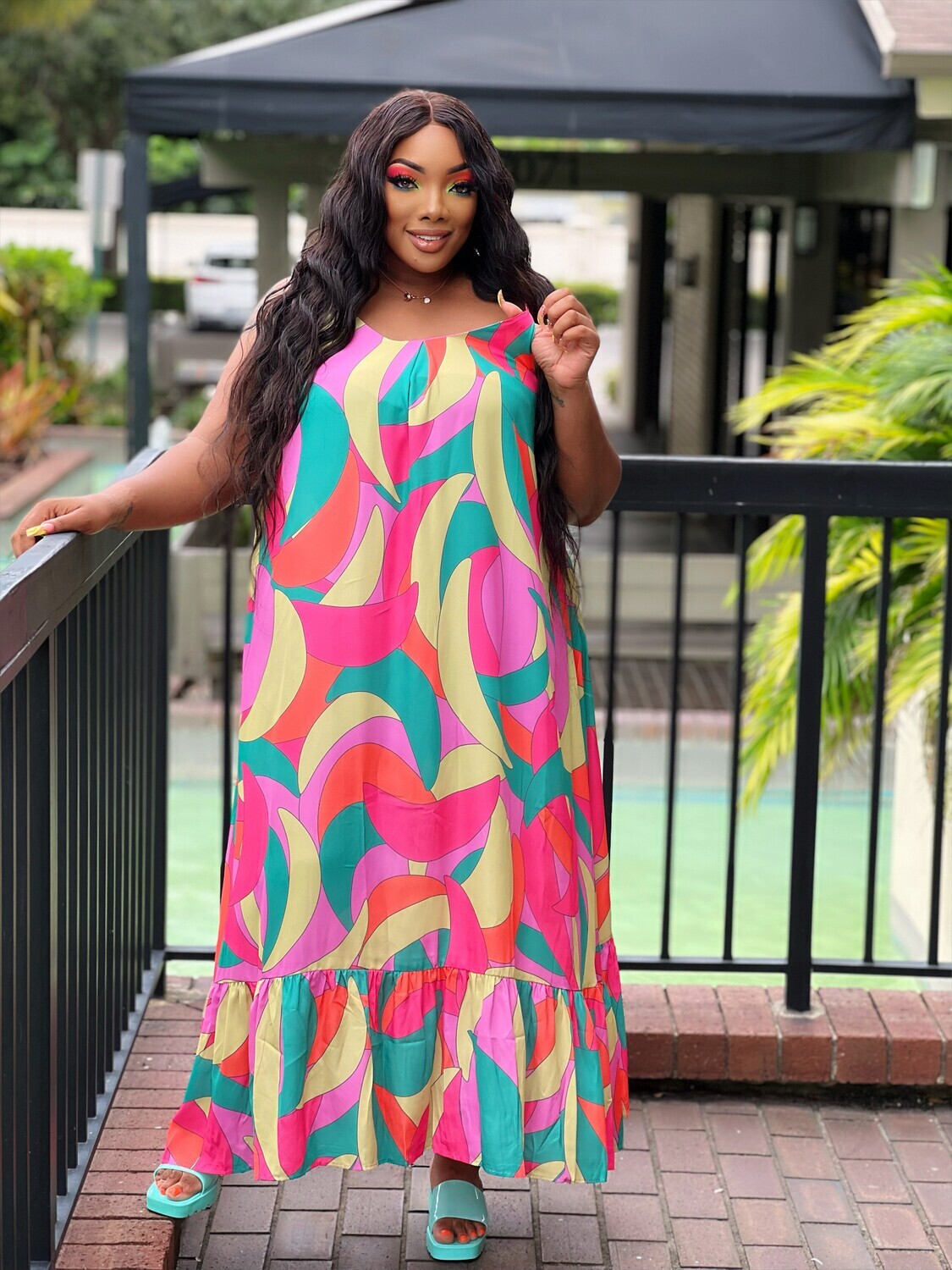 meghan maxi dress