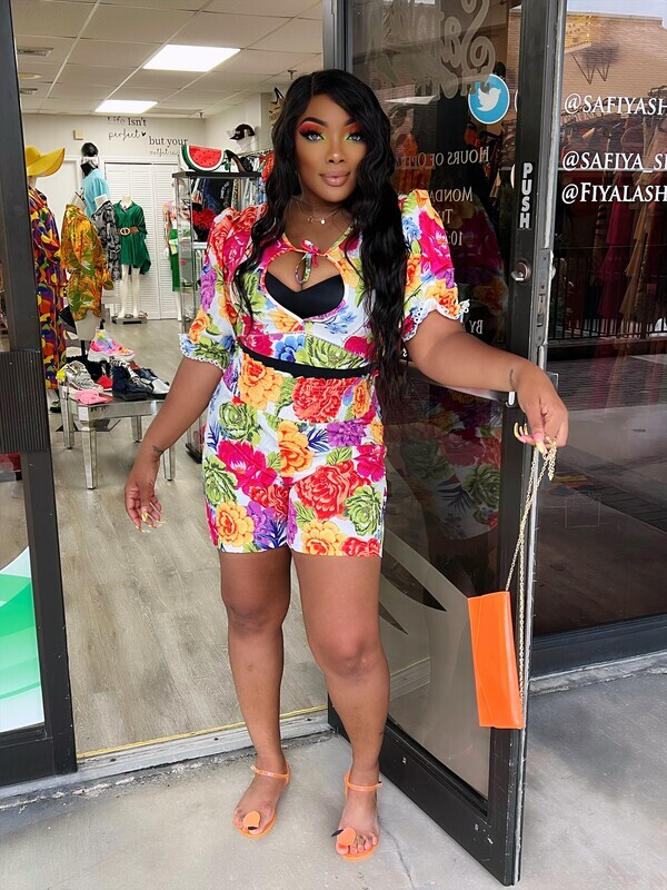 cherry blossom short set