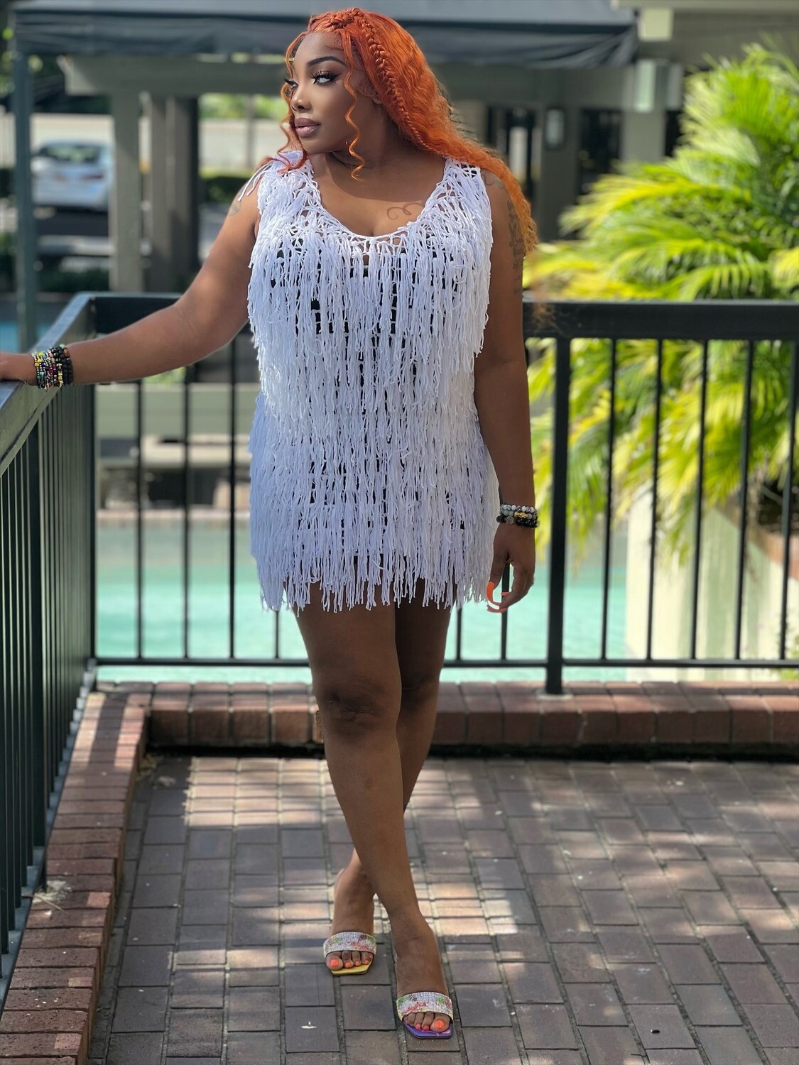 RICH &quot;FRINGE&quot; DRESS