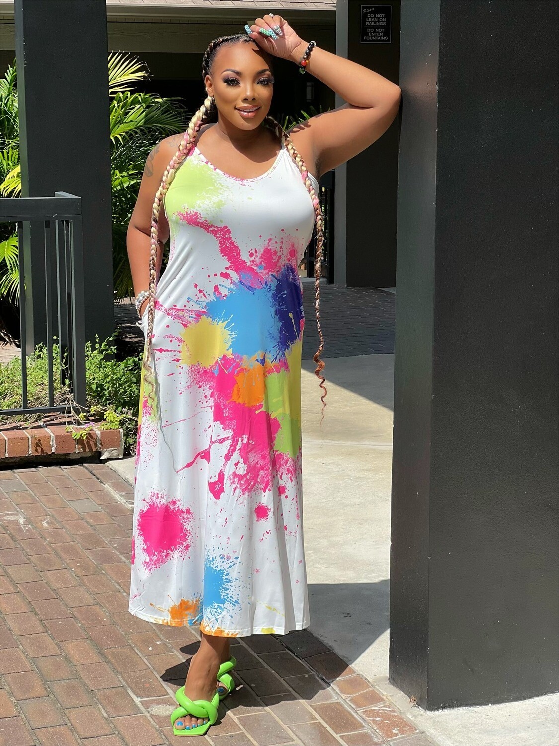 VACAY VIBES  MAXI DRESS