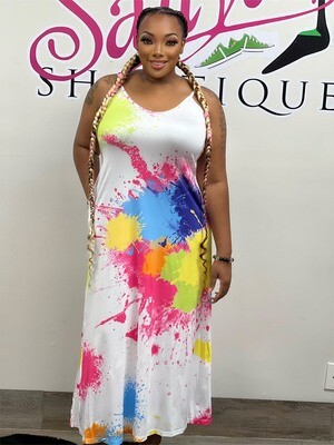 VACAY VIBES  MAXI DRESS