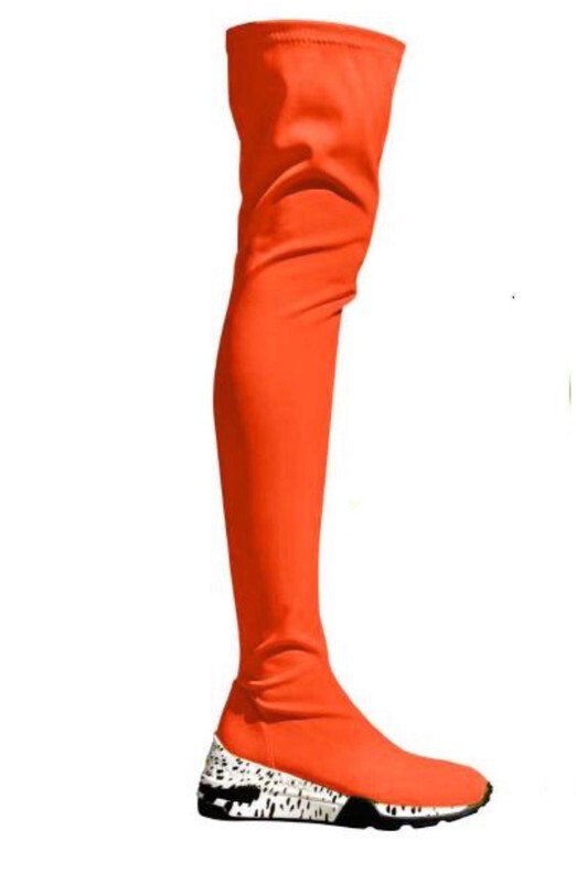 The It Girl Thigh High Sneaker Boots