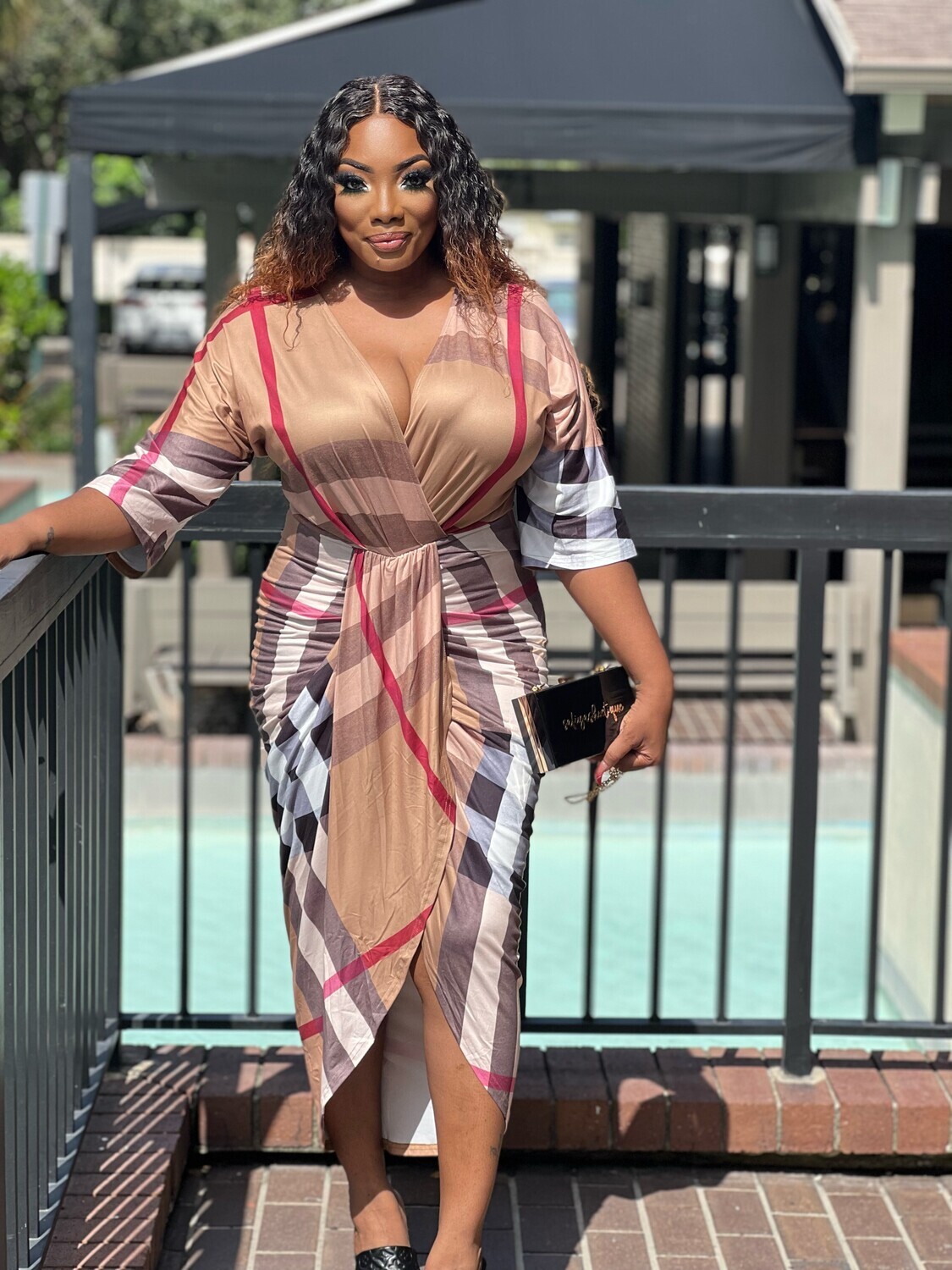 ABOUT TIME MIDI DRESS