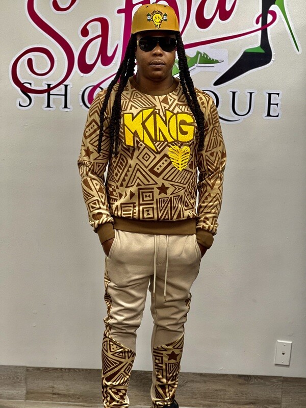 KING TRACK SUITS-yellow