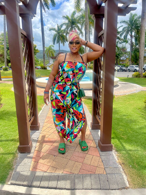 Tropikal Paradise Jumpsuit