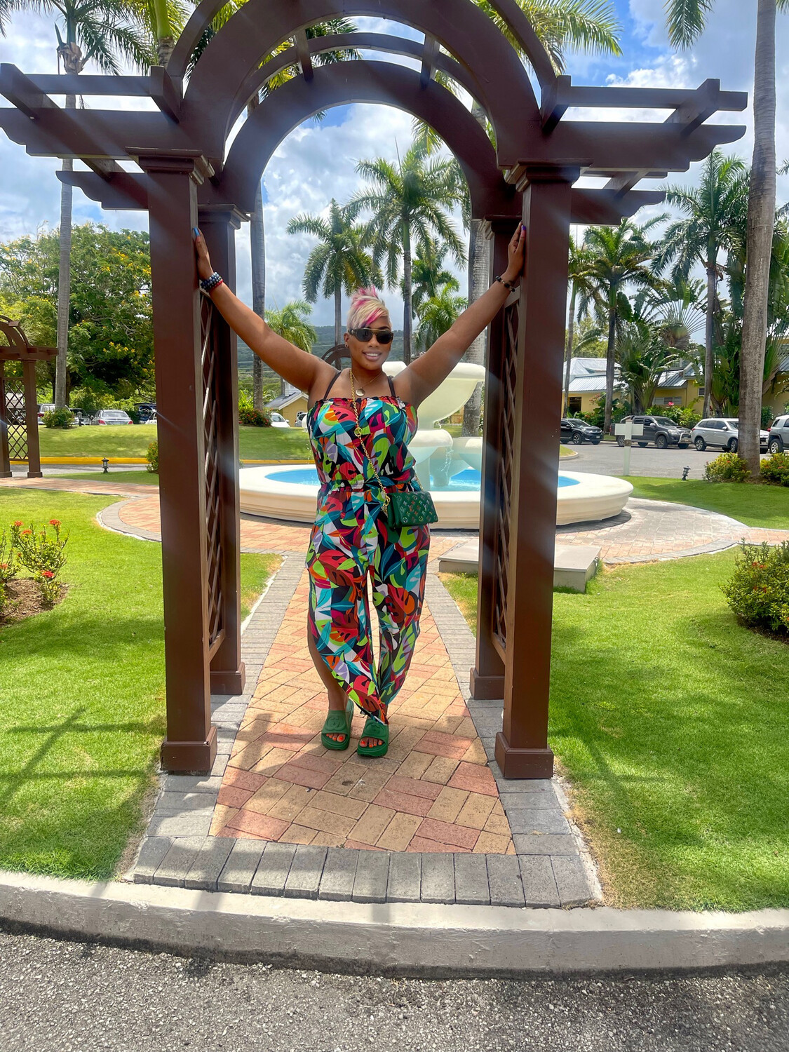 Tropikal Paradise Jumpsuit