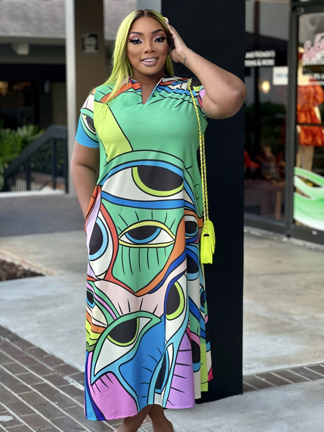 TAKE MORE THAN NOTICE dress