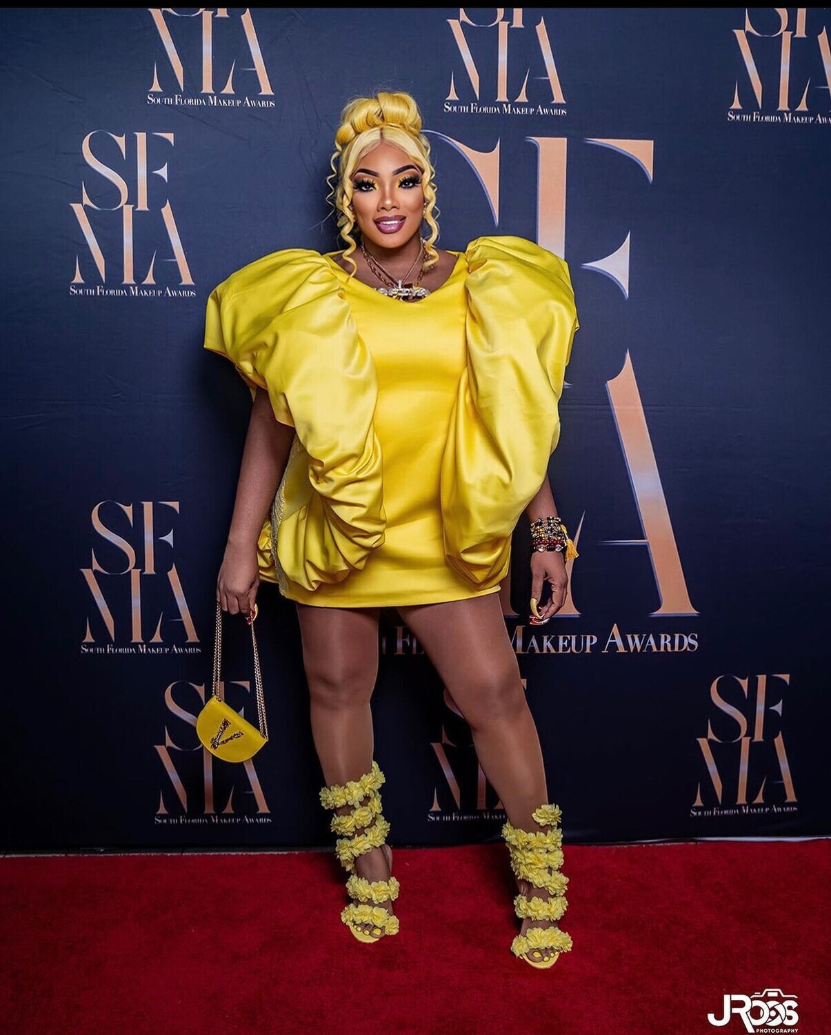 GIVE them the Drama  puff mini dress