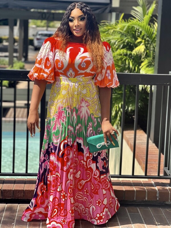 KEYSHIA Caribbean Bloom Couture Dress