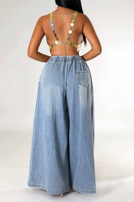 ACT BAD denim wide legs