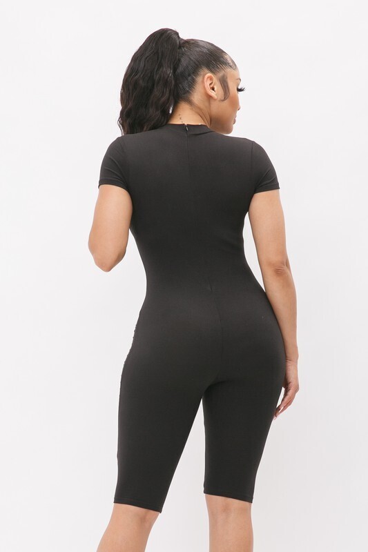 black rider romper