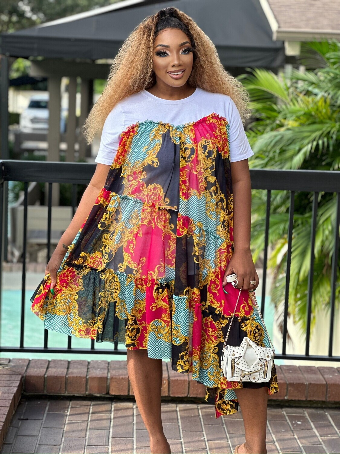 REFLECT ON ME Tshirt dress