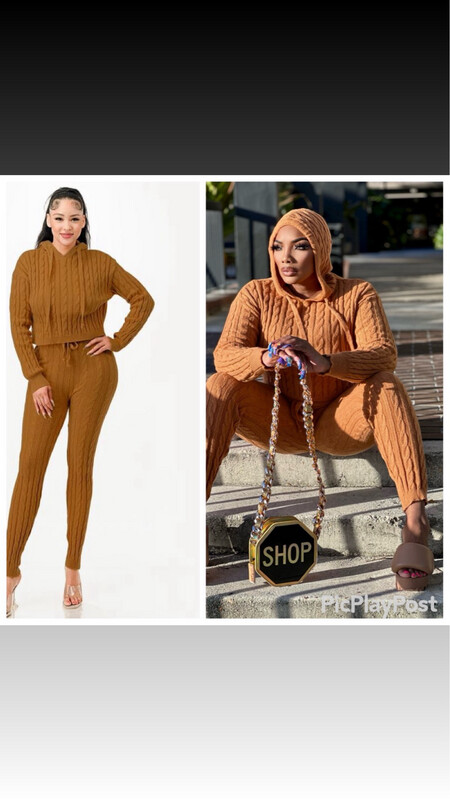 Mocha Me 2 Piece set