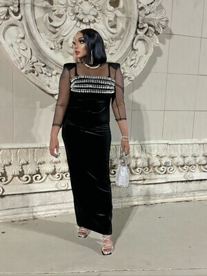 homely yours black dress