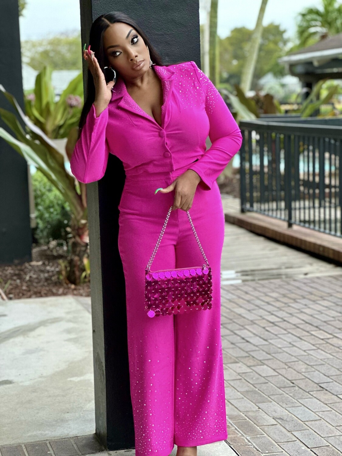 SPARK FOR LIFE DRESS IN PINK set