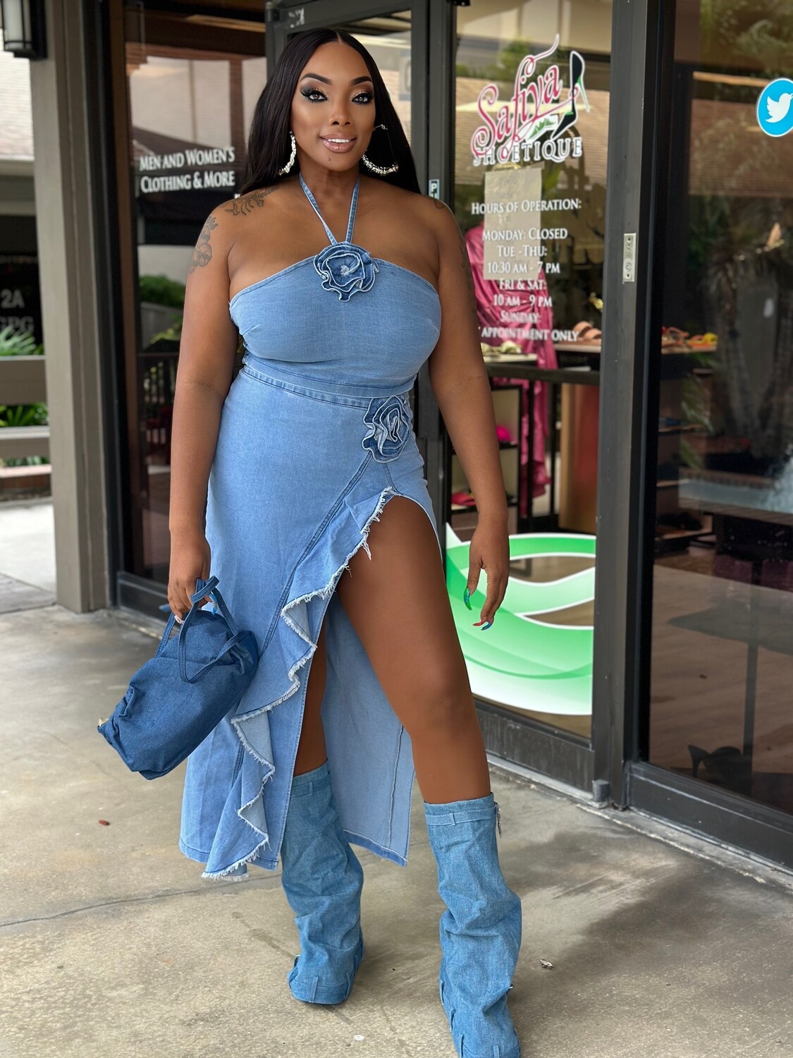 DENIM DREAMS matching set