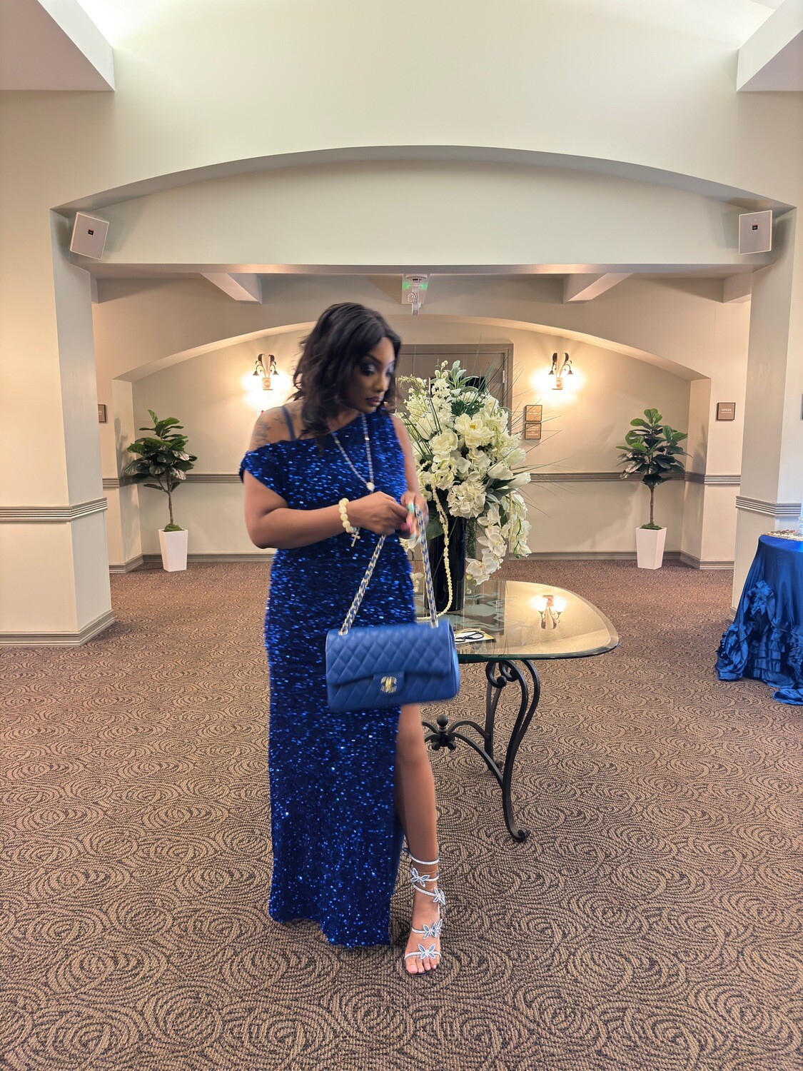 FANCIED IN blue
