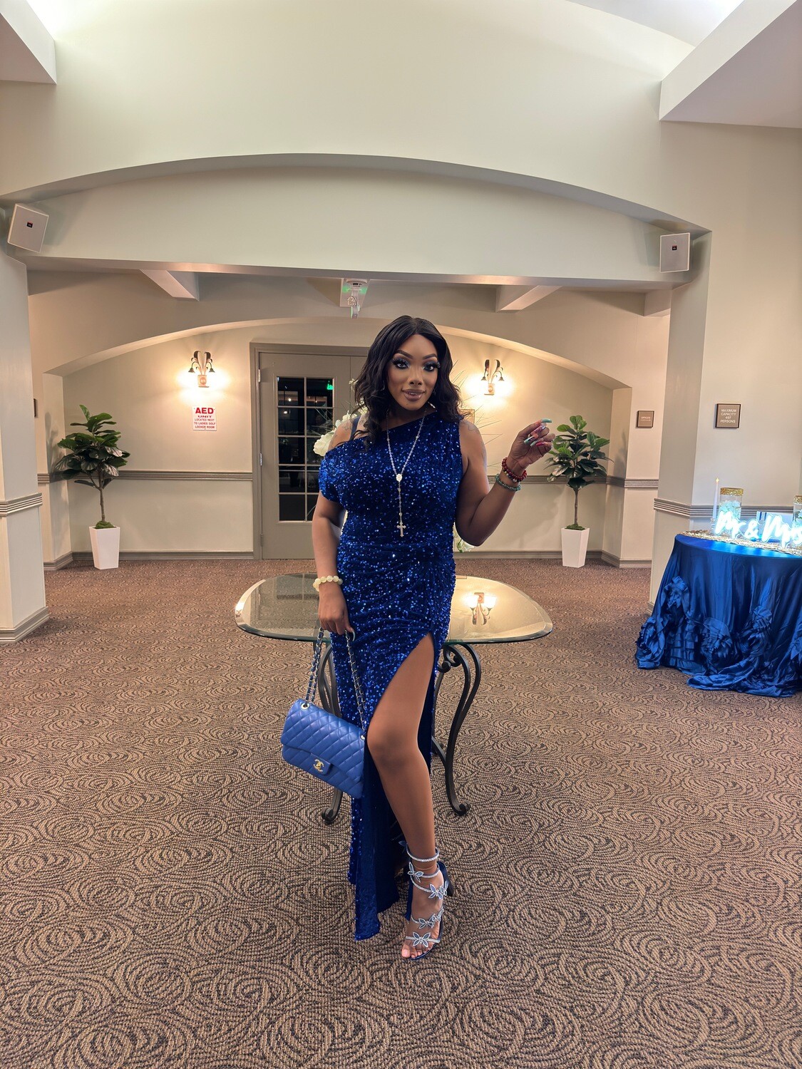 FANCIED IN blue