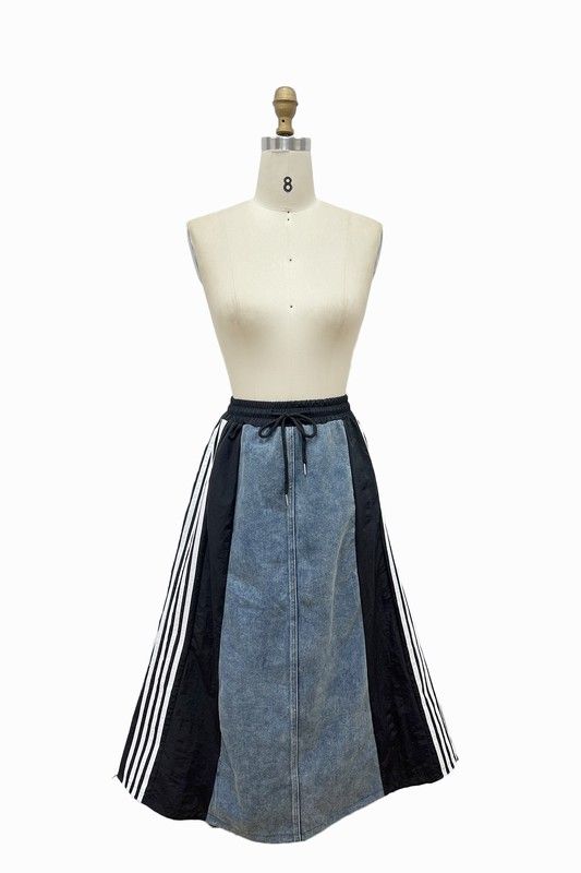 Denim me  Midi Skirt