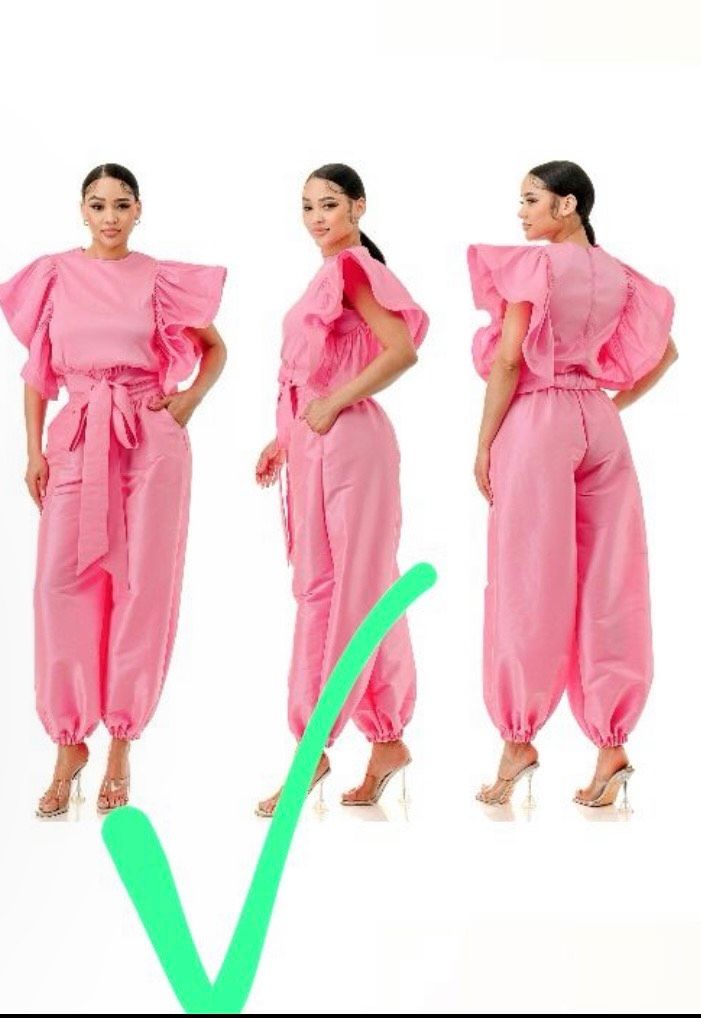 from day to night pink 2 piece set