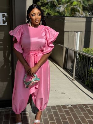 from day to night pink 2 piece set