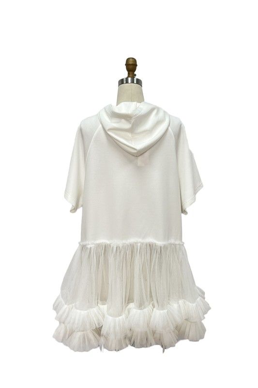 White Whisper Tulle Dress