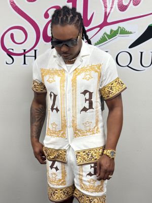 Lush  men rich me rich matching set