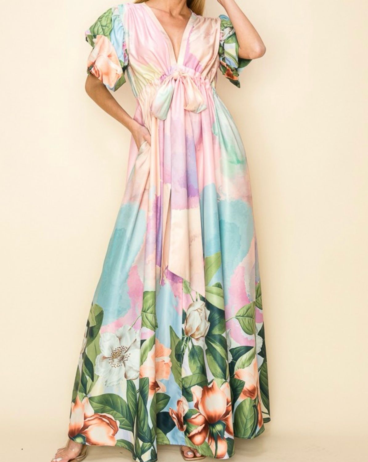Glam me classily maxi dress