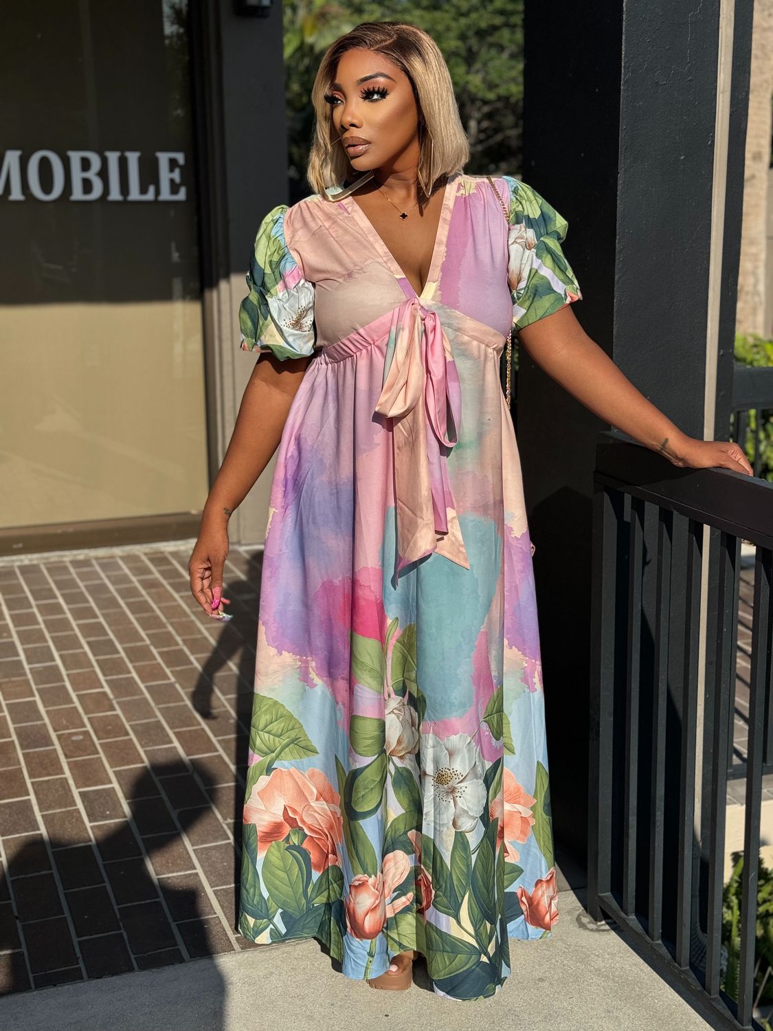 Glam me classily maxi dress