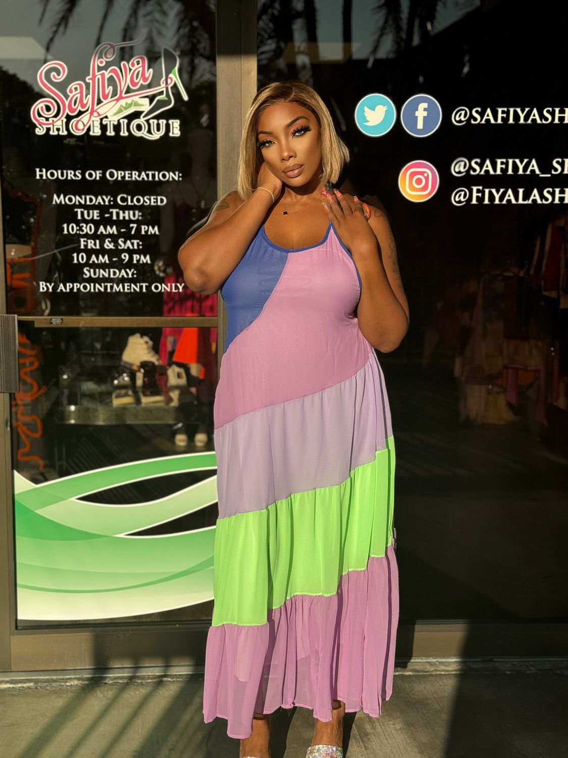 pretty me Flare Maxi Dress