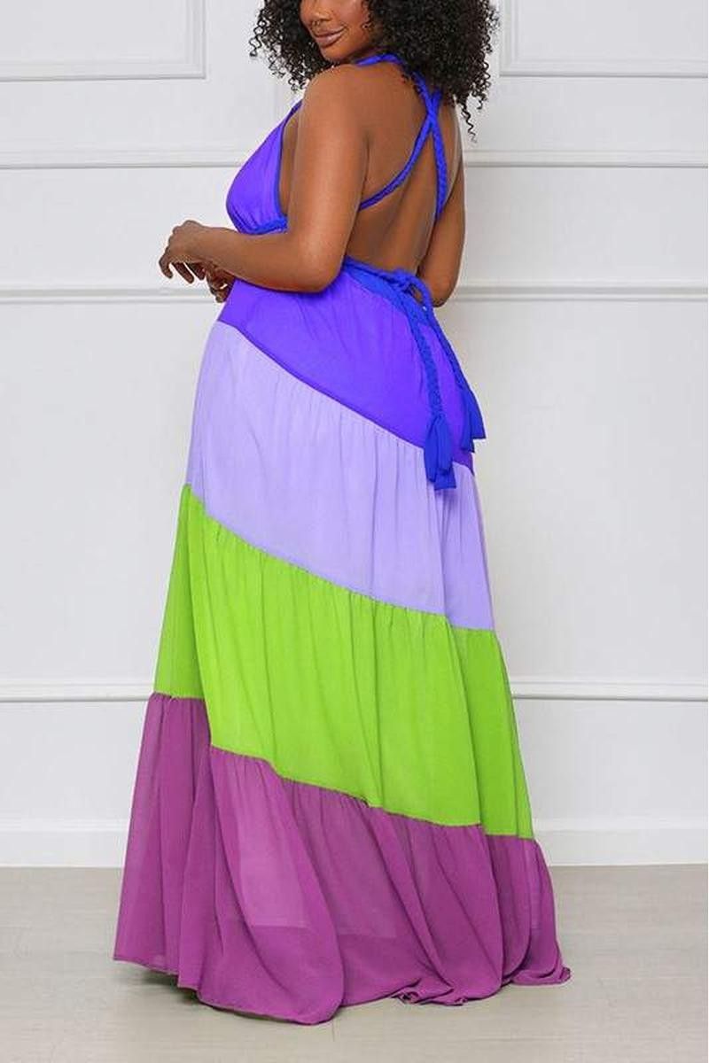 pretty me Flare Maxi Dress
