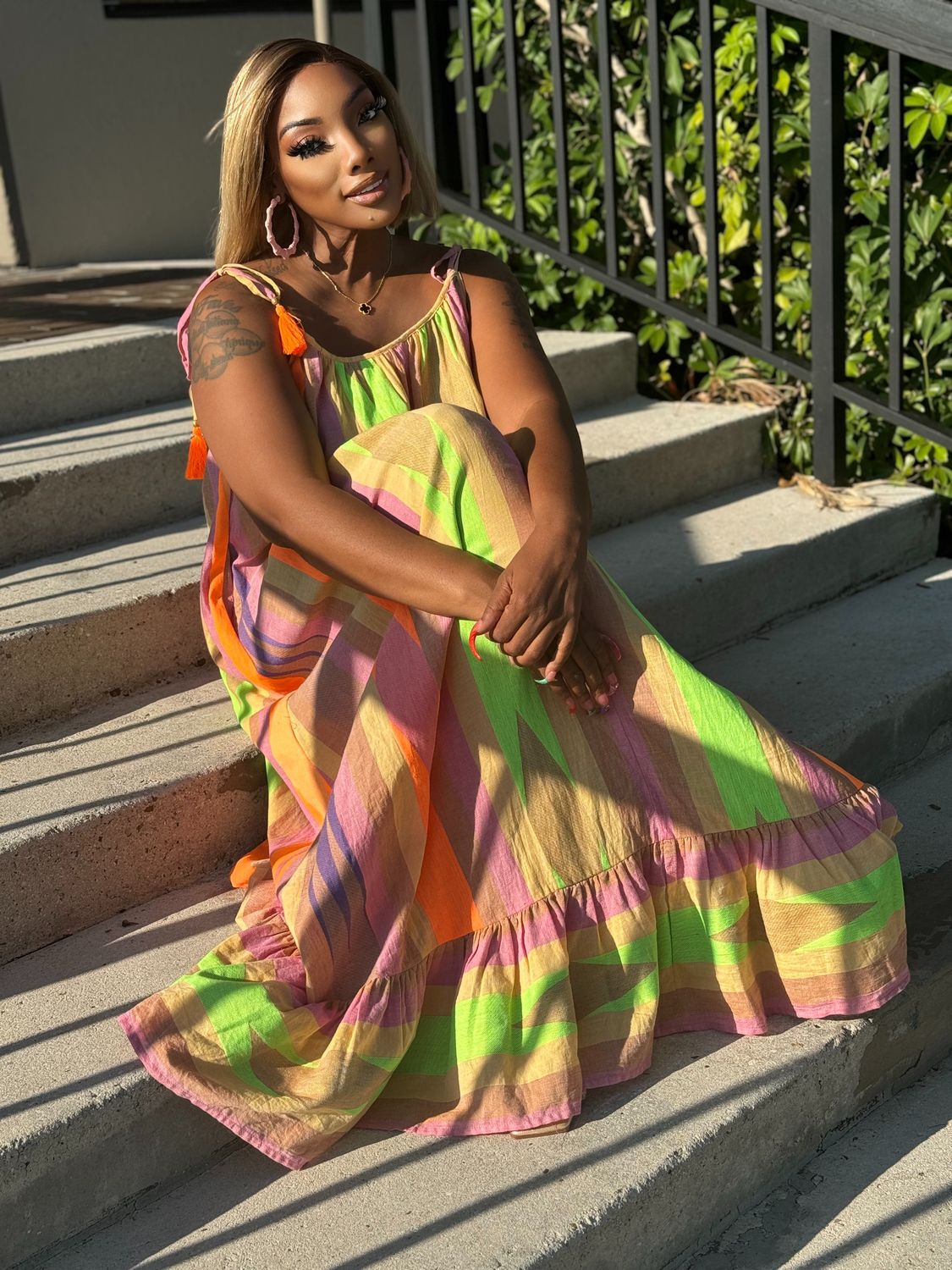PARADISE  maxi dress