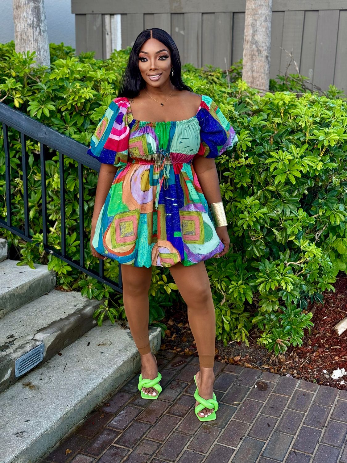 more is better bubble dress