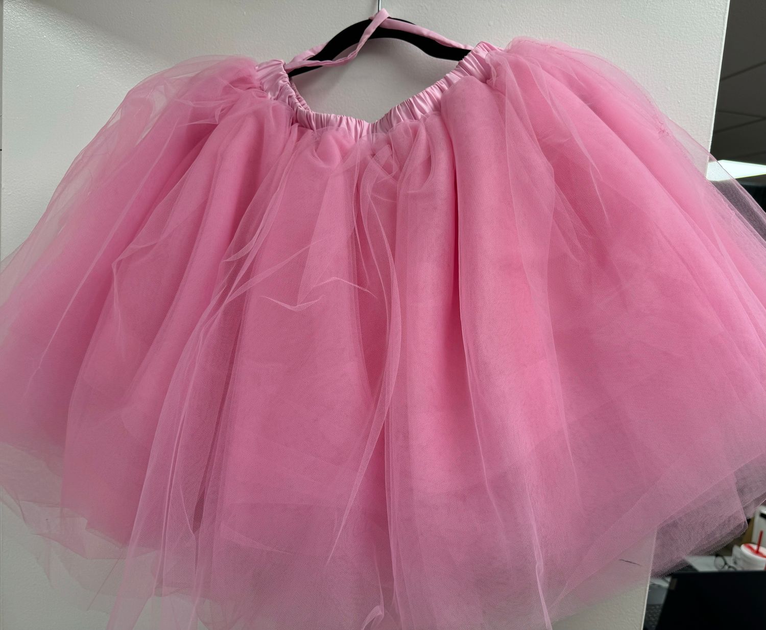 COQUETTE BABY pink tulle skirt