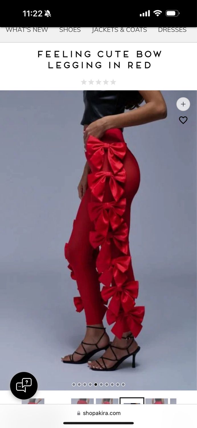 Perfected In Bows Leggings