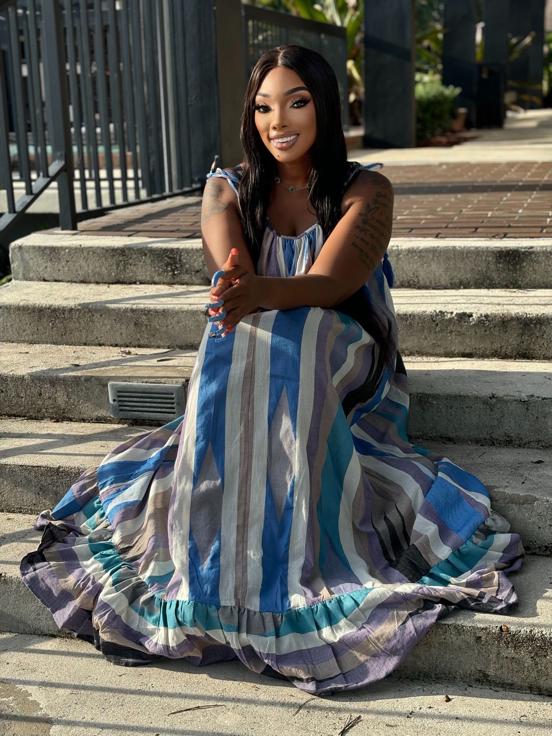 Babylon maxi dress