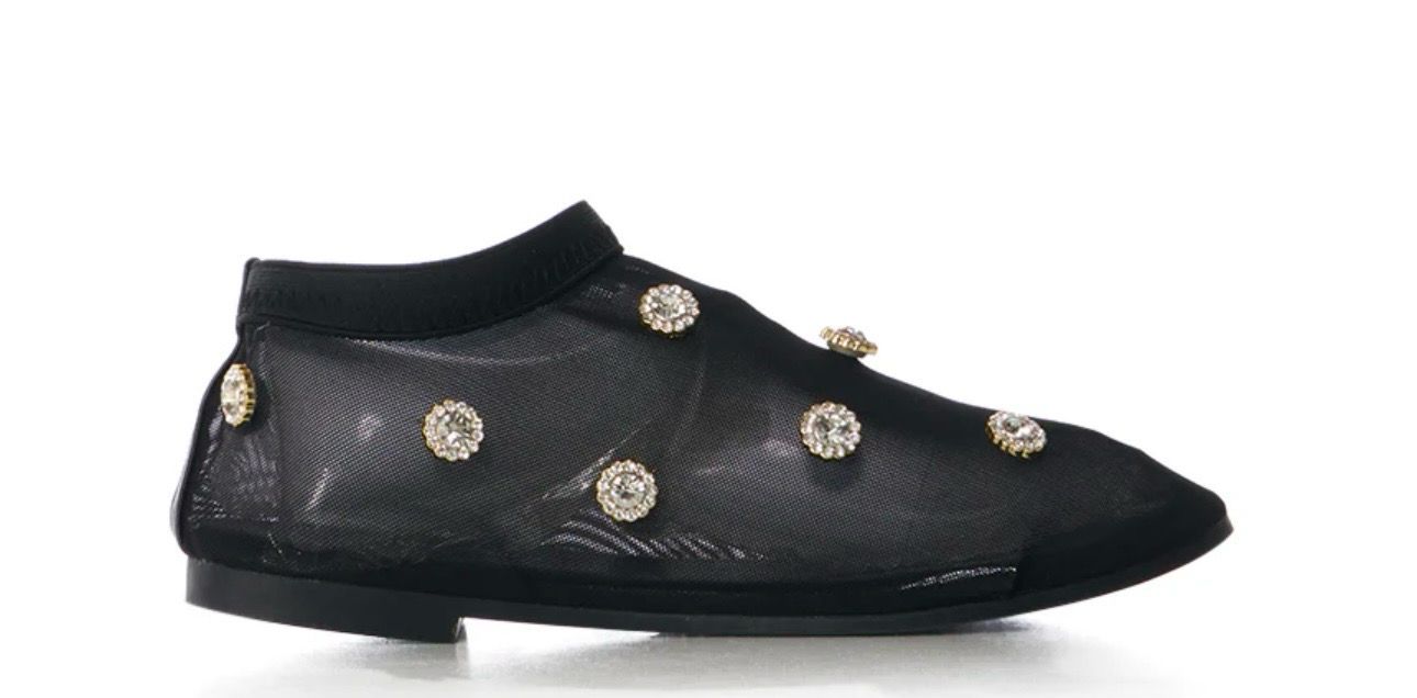 Embellish Me In gem socks Shoes