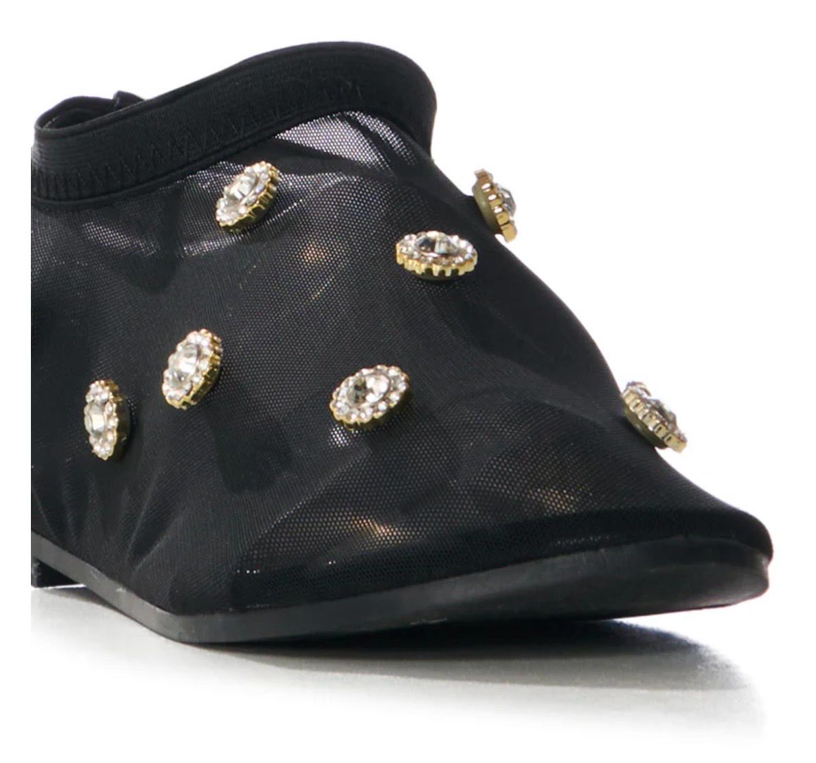 Embellish Me In gem socks Shoes