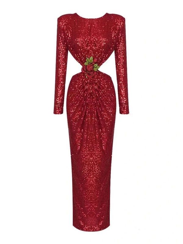 LUNA RED Evening dress