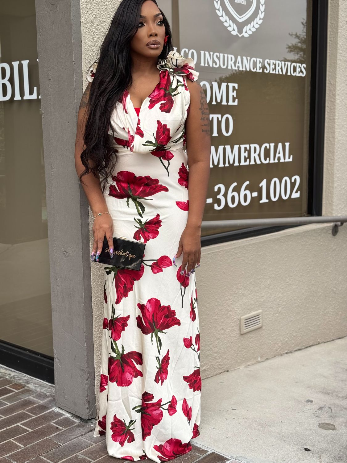 PRISCILLA ROSE maxi dress