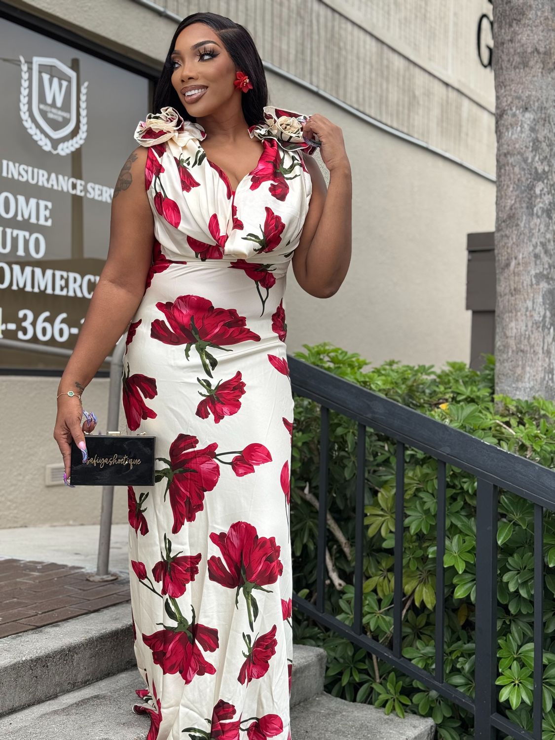 PRISCILLA ROSE maxi dress